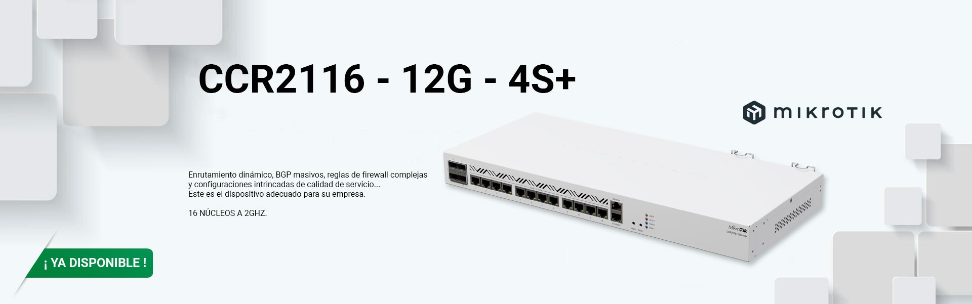 CCR2116-12G-4S+